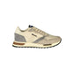 Beige Polyester Mens Sneaker