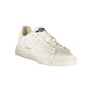 White Polyurethane Men's Sneaker