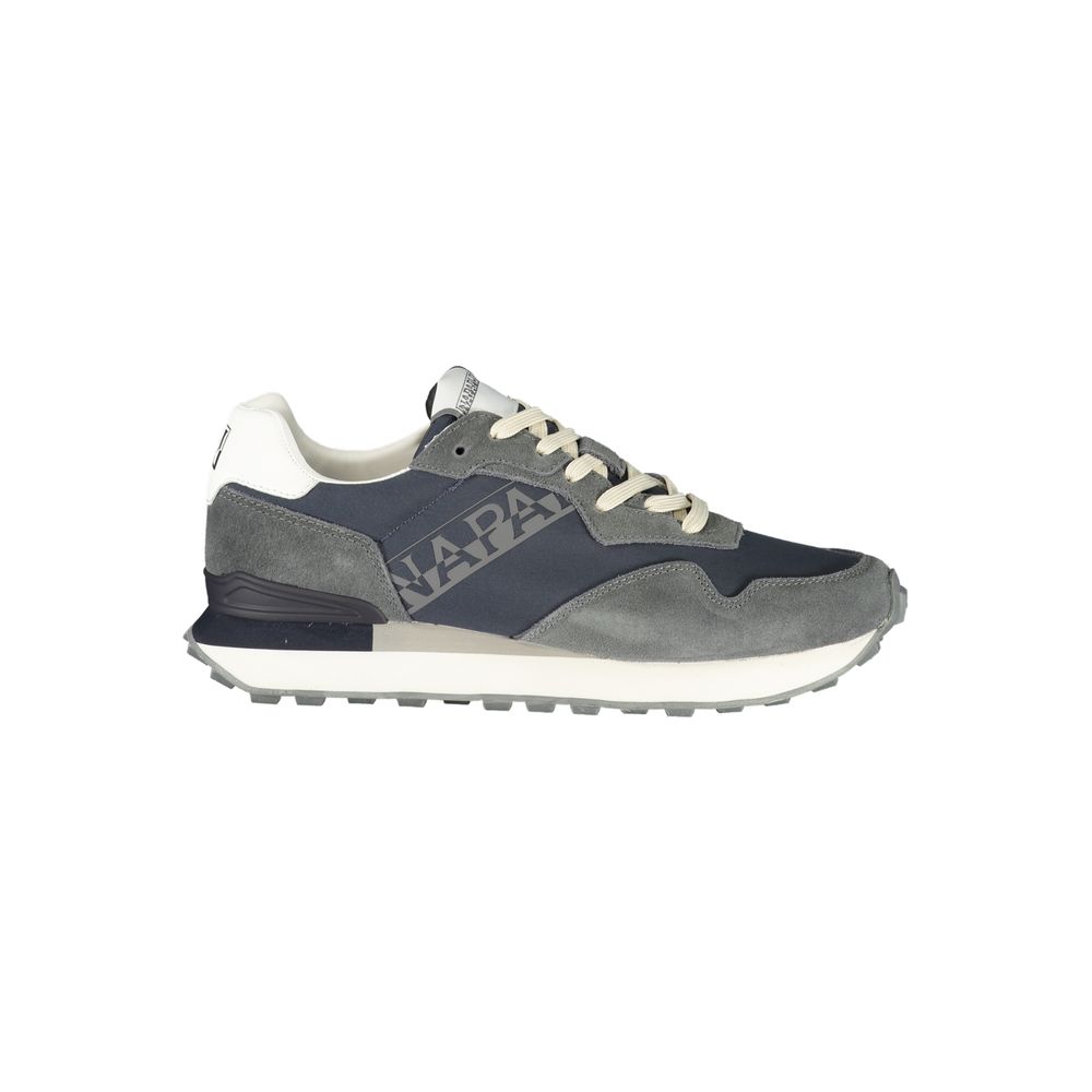 Blue Poliuretano Men's Sneaker