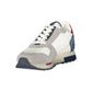White Polyester Men's Sneaker