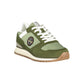 Green Polyurethane Men's Sneaker