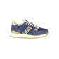 Blue Polyester Women's Sneaker