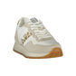 White Polyurethane Women's Sneaker