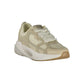 Beige Fabric Womens Sneaker