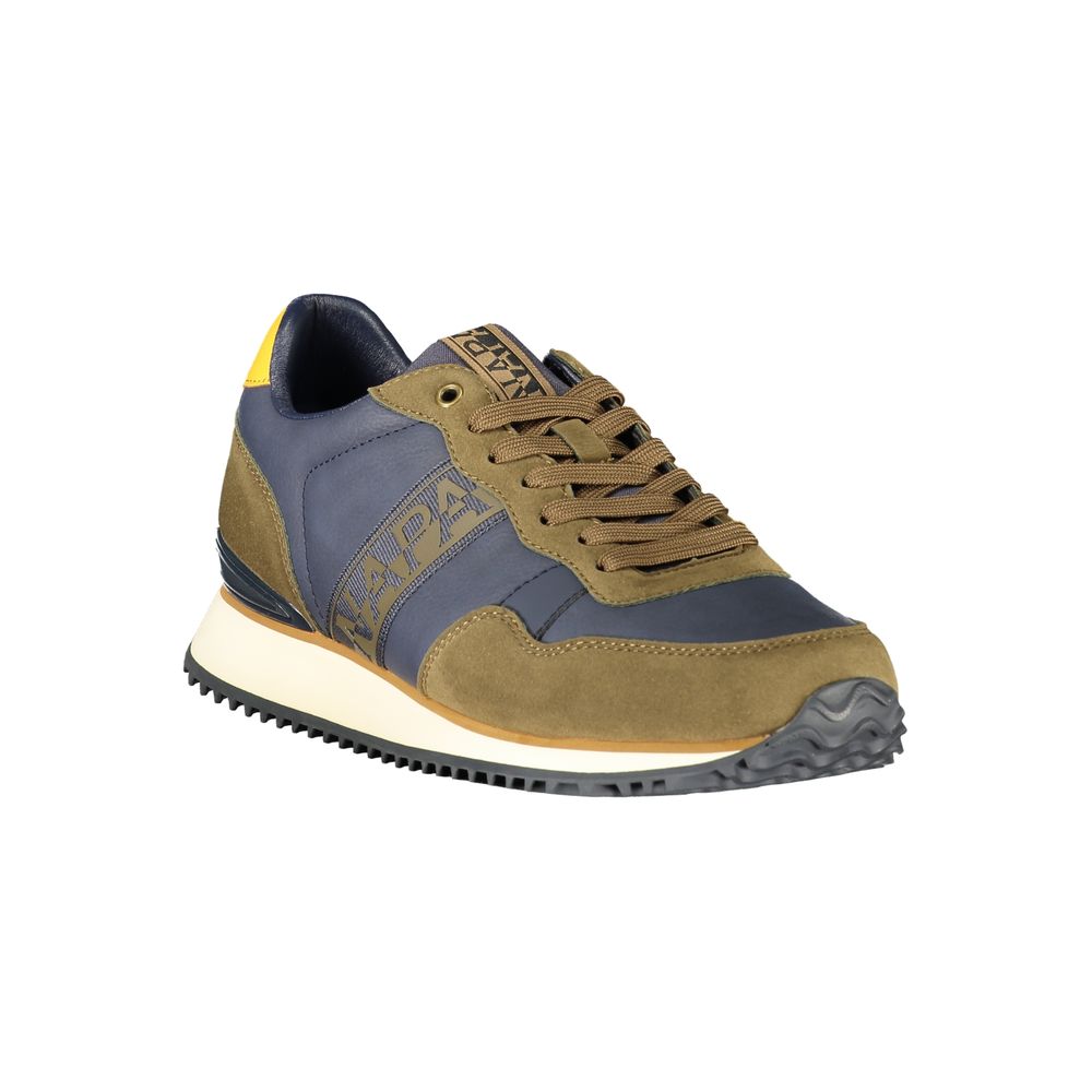 Blu Poliuretano Uomo Sneaker