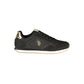 Black Polyurethane Women's Sneaker