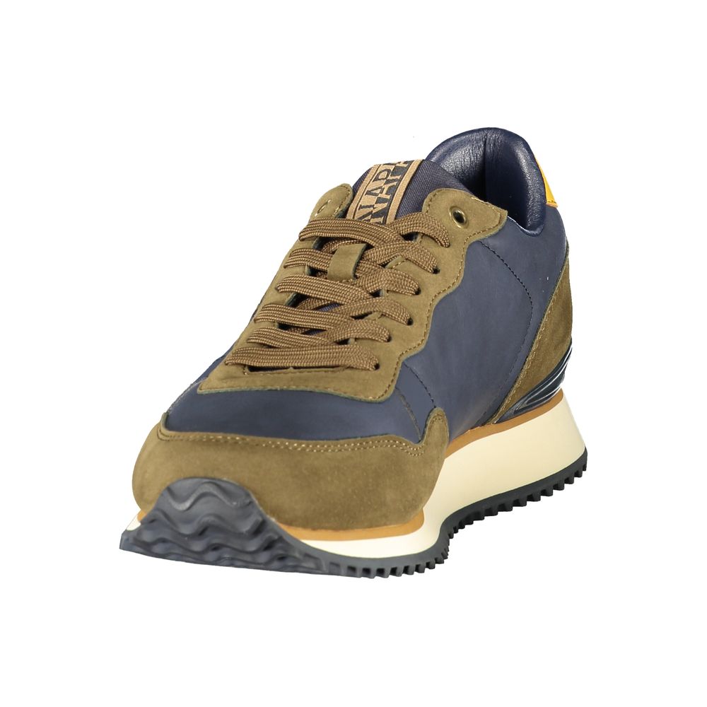 Blu Poliuretano Uomo Sneaker