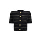 Black Viscose Cardigan