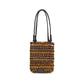 Brown Wood Shoulder Bag