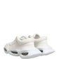 White Slip On Wave LowTop Sneakers Shoes