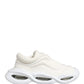 White Slip On Wave LowTop Sneakers Shoes