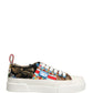 Multicolor Patchwork Low Top Sneakers Shoes