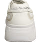 White Leather Daymaster Low Top Sneakers Shoes