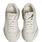 White Leather Daymaster Low Top Sneakers Shoes