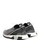 Silver Crystal Logo Slip On Sorrento Sneakers Shoes