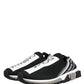 Black Sorrento Slip On Low Top Sneakers Shoes