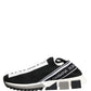 Black Sorrento Slip On Low Top Sneakers Shoes