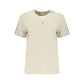 Gray Cotton Women's T-Shirt