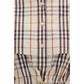Beige Cotton Casual Dress
