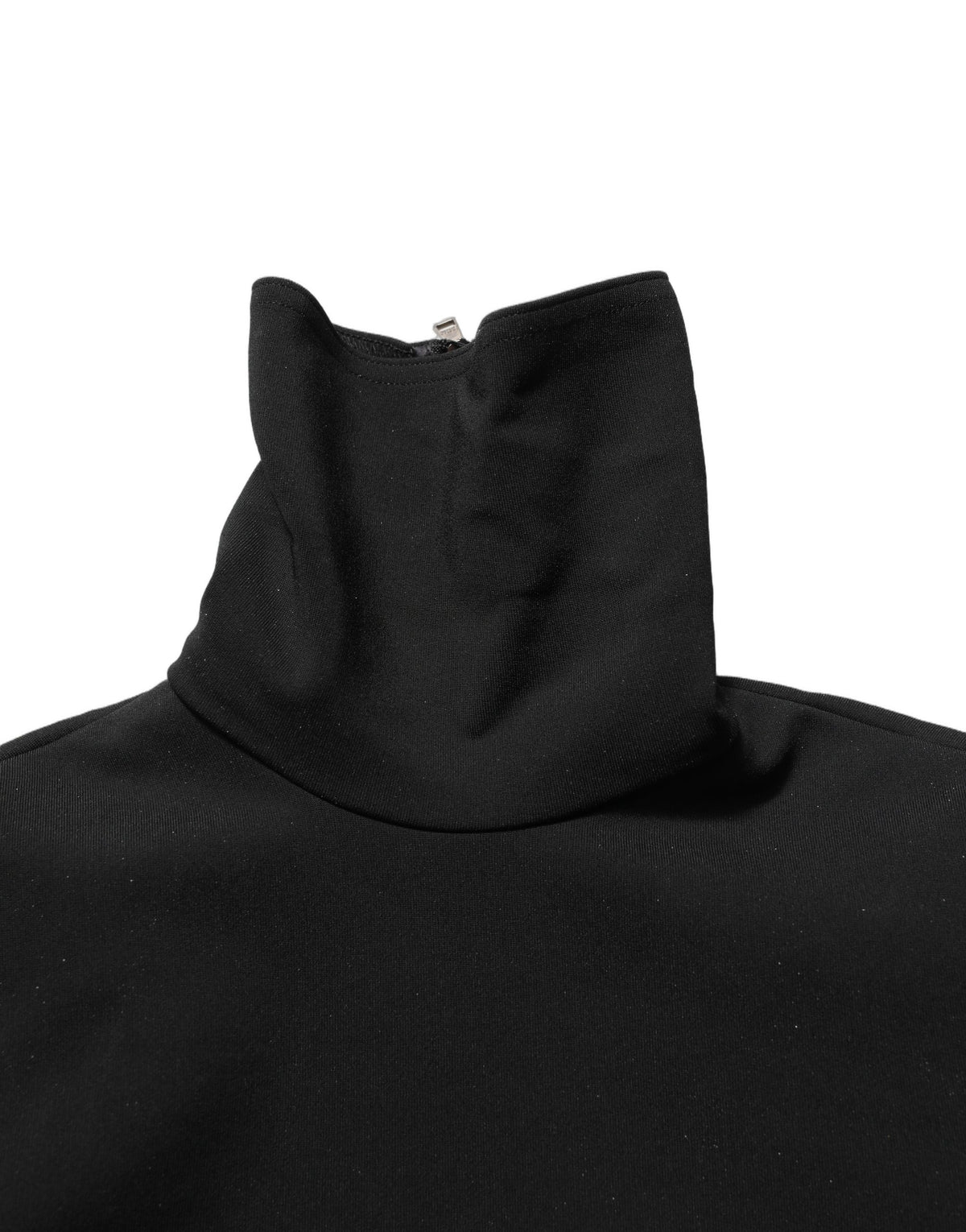 Black Long Sleeves Viscose Sheath Maxi Dress