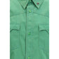 Bicolor Cotton Shortsleeve Shirt