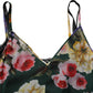 Multicolor Floral Print Sleeveless Mini Dress