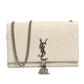 Kate Tassel Small Croc-Embossed Leather