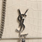 Kate Tassel Small Croc-Embossed Leather