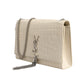 Kate Tassel Small Croc-Embossed Leather