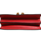 Dionysus Bamboo Medium Top Handle Bag White Blue Red