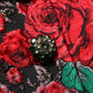 Multicolor Floral Brocade ButtonBlazer Jacket