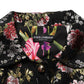 Multicolor Floral Brocade Blazer Jacket