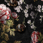 Multicolor Floral Brocade Blazer Jacket