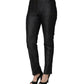 Black Cotton Mid Waist Skinny Denim Trouser Jeans