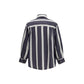 Blue Viscose Pattern Shirt