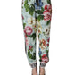 Multicolor Floral Joggers Trouser Pants