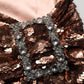 Rose Gold Embellished Sequinned Maxi Skirt
