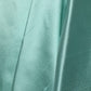 Green Satin High-Waisted Pleated A-line Midi Skirt