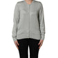Green ButtonDown LongSleeve Cardigan Sweater