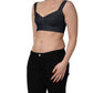 Black Denim Corset Bralette Cotton Cropped Top