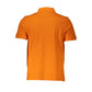 Orange Cotton Men's Polo