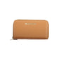 Brown Polyurethane Women's Wallet