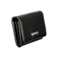 Black Polyurethane Women's Wallet
