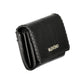 Black Polyurethane Women's Wallet