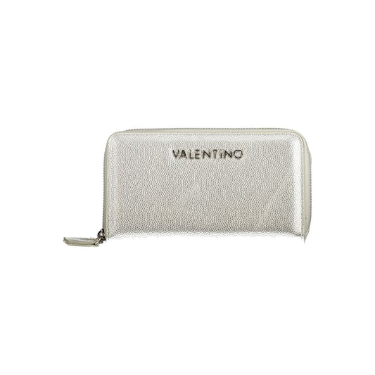 Argento Polyurethane Women Wallet