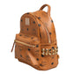 Stark Mini Backpack in Visetos Cognac