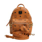 Stark Mini Backpack in Visetos Cognac