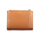 Brown Polyurethane Women's Wallet