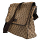 GG Canvas Flap Messenger Bag