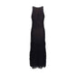 Blue Polyamide Cocktail Dress